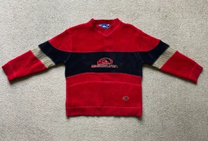 Quicksilver The Boarding Co Vintage Wool Blend sweater Jumper Youth size 8 - Picture 1 of 2
