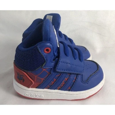 Adidas Talla 5 Spider-Man Aros Mid 2 Zapatilla Alta Foto 1 de 4