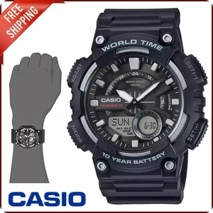 Casio AEQ110W-1AVEF, World TIME, 3 allarmi, 30 telememo, resina, batteria 10 anni - Foto 1 di 10