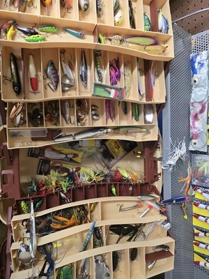 Tackle Box Full Of Tackle. 185 Plus Pcs - Image 1 of 4