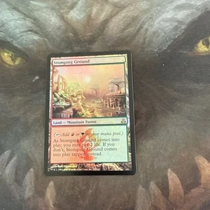 Mtg Stomping Ground Guildpact Foil NM - Picture 1 of 10