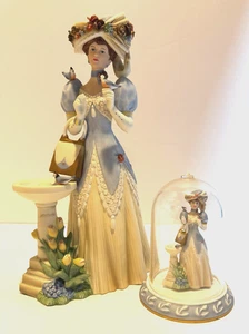 Estatuilla Avon Mrs Albee 1998 Presidents Club con juego de mini cúpula a juego - Imagen 1 de 13