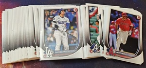 2025 Bowman Baseball Complete Base Paper Set #1-100 - Picture 1 of 1