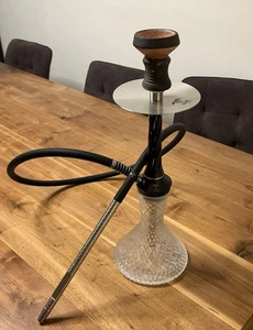 GOAT Shisha - Komplett Unbenutzt mit Schlauch Schwarz (Wasserpfeife / Hookah) - Bild 1 von 1