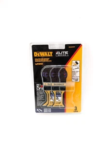 Surtido de cuchillas oscilantes DeWalt paquete de 3 demolición DWA423CSET Elite Series - Imagen 1 de 2