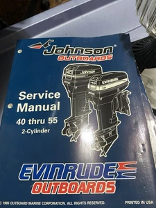 1995 Johnson Evinrude "ED 40-55 HP Outboard Service Manual 507124 - Picture 1 of 1