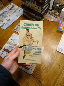 Carry On Emmanuelle VHS Rogers Kenneth Williams Joan Sims, Great Shape - Picture 1 of 7