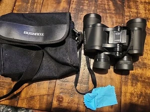 Bushnell Insta Focus 7 X 35 Binoculars 420' 1000 Yds Field 8 Strap BirdG2 & Case - Picture 1 of 4