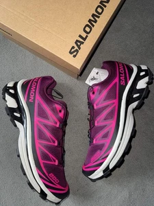 Salomon XT-6 | Neon Tokyo / Plum | UK9,5 | Brandneu im Karton | UVP165€ - Bild 1 von 7