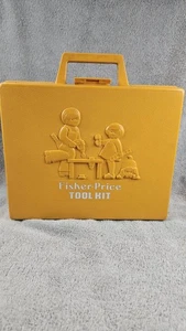 Vtg 1977 FISHER-PRICE Tool Kit #924 Nice Collector Set, Made In USA, PLS READ  - Picture 1 of 9