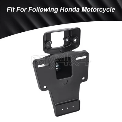 Soporte de matrícula de luz trasera para Honda XR250L XR650L 1991-2024 84701-KV6-670 Foto 1 de 4