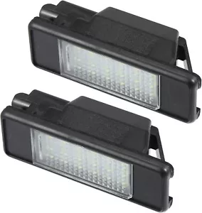 Par de luces LED matrícula coche para Peugeot 207 2006 208 2012-2016 - Imagen 1 de 8