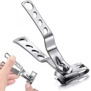 360° Rotating Nail Clippers for Seniors, Long Handle Fingernail & Toenail Cutter - Picture 1 of 6