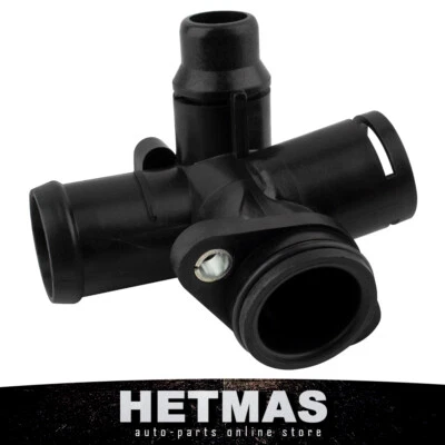 For Audi A4 A4 Quattro 2.0L 05-09 Turbo Engine Coolant Flange Water 06D121132C - Image 1 of 4