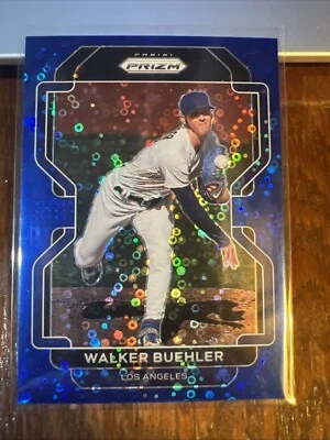 Walker Buehler 2022 Panini Prizm Blue Donut Circle Prizm #72 /199 Doders NM-MT - Image 1 of 4
