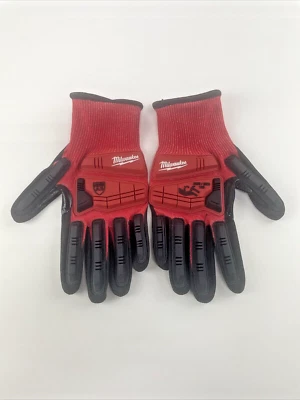 Milwaukee 48-22-8971 Guantes de Nitrilo Nivel 3 Corte, 8" Talla M Mediana Foto 1 de 2
