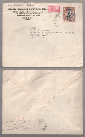 1946 Colombia Cover Cover