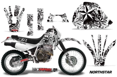 Dirt Bike Graphic Decals Stickers For Honda XR600R 1991-2000 NSTAR W W — 第 1/2 张图片