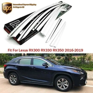 Chrome Side Window Wind Deflector Visor Rain Wind Guard Fit For Lexus RX350 16+ - Bild 1 von 11