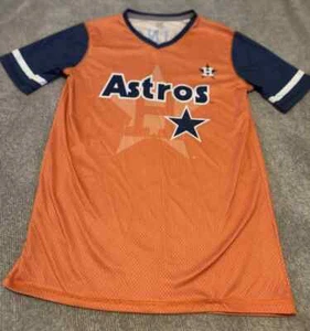 Houston Astros Baseball Kids Youth Medium Jersey #4 Springer MLB H-Town Stros - Picture 1 of 3