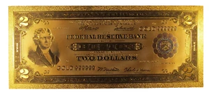 1918 BATTLESHIP $2 TWO DOLLAR BILL Reproduction Old Currency SALE PRICED! - Picture 1 of 2