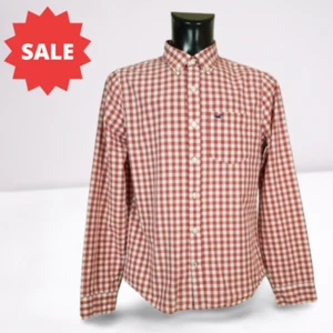 -^ MENS HOLLISTER SHIRT LONG SLEEVE COTTON SIZE L VGC #../ - Picture 1 of 7