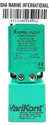 Pepperl+Fuchs NJ15+U1+N Inductive Sensor 106672S - Image 1 of 4