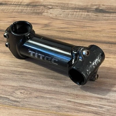 Titec 120mm MTB Stem 1 1/8 Threadless 10 Degree 25.4 Black - Image 1 of 4