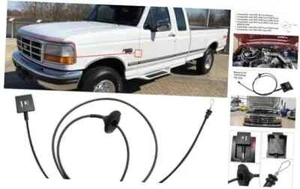 Cavo e maniglia sgancio cappuccio compatibile con Ford F150 F250 F350 1987-1997 - Foto 1 di 7