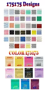 1000 175175 LOTE DE DISEÑO Y COLOR APPLE MINI BOLSAS CON CREMALLERA 500 DISEÑOS 500 COLORES - Imagen 1 de 12