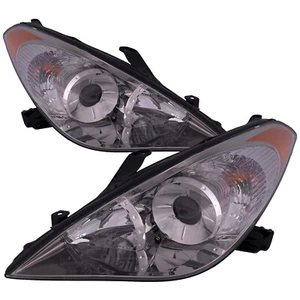 Headlights Set Chrome Housing w/Performance Lens For 04-06 Toyota Solara Coupe - Picture 1 of 6