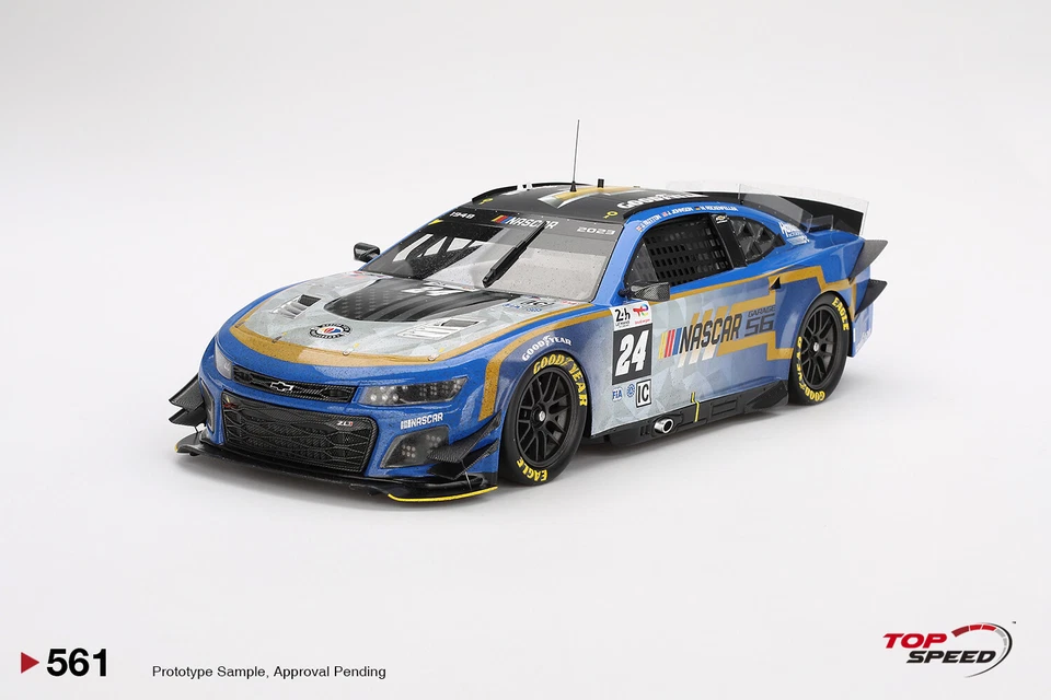 Velocidad Máxima - 1:18 Chevrolet Camaro ZL1 2023 24h Le Mans Nº24 "Garaje 56" Carrera... Foto 1 de 4