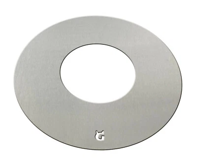 AKTIONA Ø 44,5 / 54,5 cm Feuerplatte Feuertonne Grillplatte für Kugelgrill 47 / 57 Weber