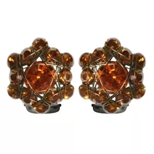 Konplott Ohrringe Ohrclip Bended Lights orange / gelb - Bild 1 von 2