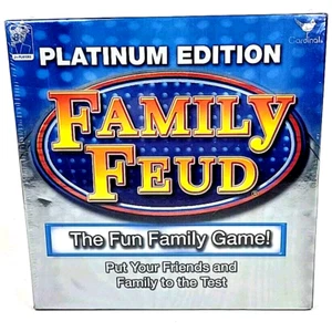 FAMILY FEUD Board Game PLATINUM EDITION 2016 Cardinal Fun Family Game Night NEW - Picture 1 of 4