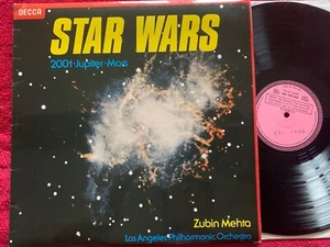 Zubin Mehta ~ Star Wars - Mega Rare UK Decca White Demo Issue - 1978 Vinyl LP Al - Bild 1 von 6