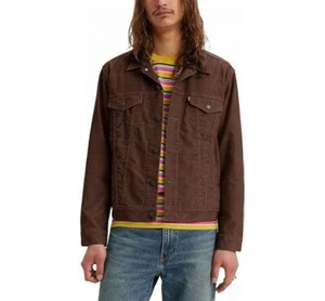 Chaqueta de Camionero Levi's, Marrón Fondue Fudge, Pana Ajuste Clásico - Imagen 1 de 2
