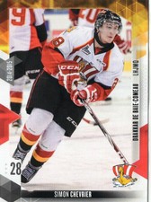 2014/15 Baie-Comeau Drakkar - SIMON CHEVRIER [Riviere-du-Loup 3L] LNAH