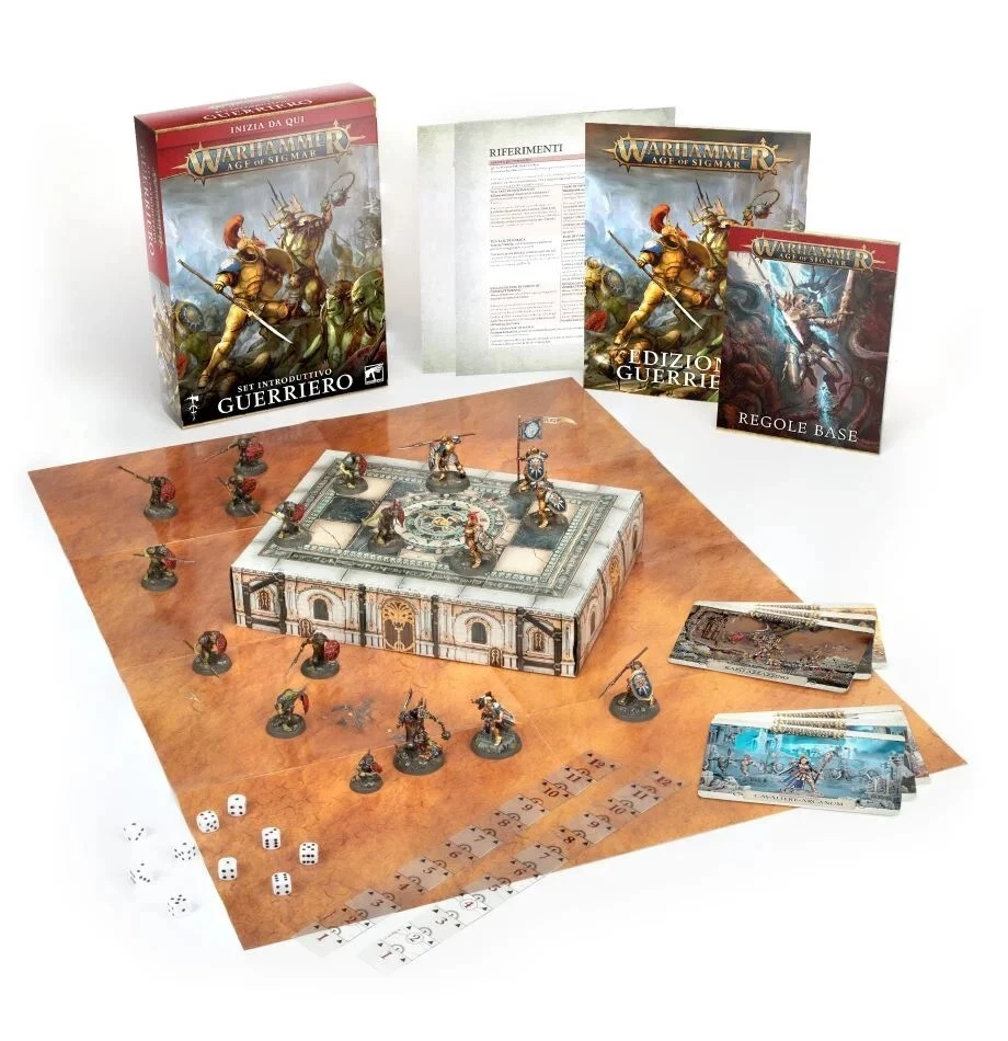 Warhammer Age Of Sigmar 3rd Edition Introductory Set. NO MINIATURE - Immagine 1 di 1