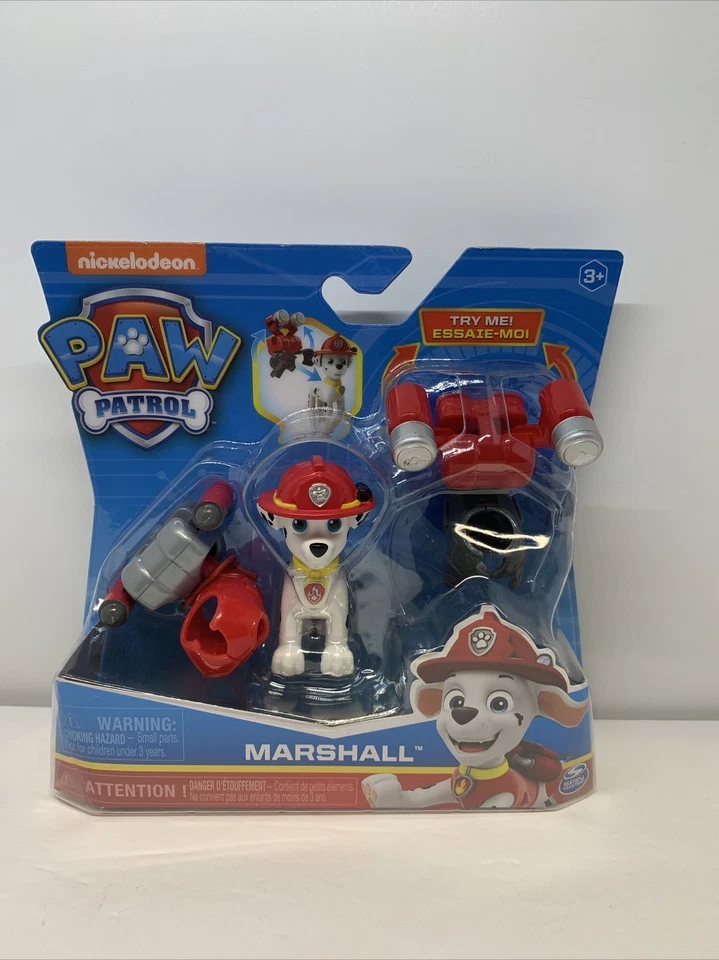 Paw Patrol Marshall Figure 2 Clip on Backpacks