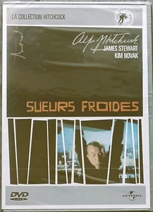 DVD NEUF/BLISTER/SUEURS FROIDES/VERTIGO/ALFRED HITCHCOCK/JAMES STEWART/KIM NOVAK - Picture 1 of 2