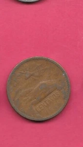 MEXICO KM439 1944 VF-VERY NICE-FINE OLD VINTAGE BRONZE WWII 20 CENTAVO COIN - Picture 1 of 1