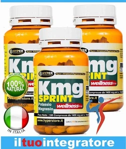 Magnesio e Potassio Stanchezza Energetico Minerali Crampi 3 box 100 compresse - Foto 1 di 4
