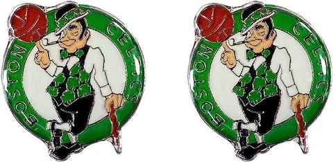 Boston Celtics Team Post Earrings Cover
