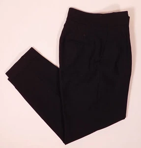 Pantalón de vestir para mujer ZARA negro plisado frontal glen 899 pierna recta talla M - Imagen 1 de 7