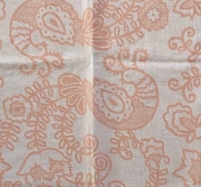 Quail Tablecloth Jacquard Square Table Cover Vintage French Country Cottage 33" - Image 1 of 4