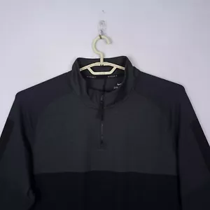 Nike Golf Dri-Fit Vapor Mens X-Large 1/4 Zip Golf Top Tropical Twist CU9828 XL - Picture 1 of 13