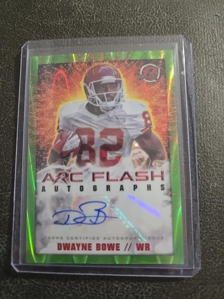 Autógrafos Flash Arco Resurgimiento Dwayne Bowe Verde Lima 12/15 Foto 1 de 2