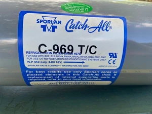 NIB Sporlan Catch All C-969 T/C Tube Construction 1-1/8" Inch Filter Drier Shell - Picture 1 of 6