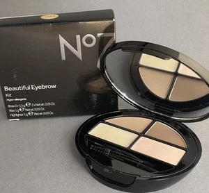 Boots No7 Original LIGHT Beautiful Eyebrow Kit Palette Hypo Allergenic Rare x1 - Picture 1 of 1